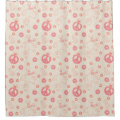 Sesamstraße | Good Vibes Pattern Duschvorhang (Vorderseite)