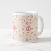 Sesamstraße | Good Vibes Pattern Jumbo-Tasse (Vorderseite Rechts)