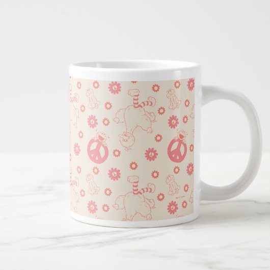 Sesamstraße | Good Vibes Pattern Jumbo-Tasse (Rechts)