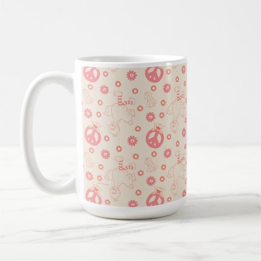 Sesamstraße | Good Vibes Pattern Kaffeetasse (Links)