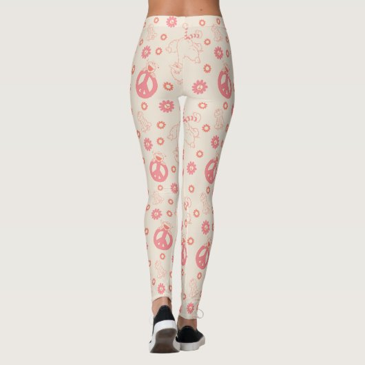Sesamstraße | Good Vibes Pattern Leggings (Rückseite)