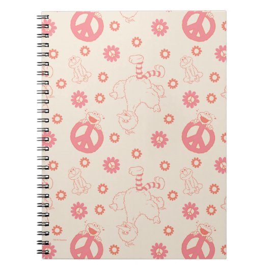 Sesamstraße | Good Vibes Pattern Notizblock (Vorderseite)