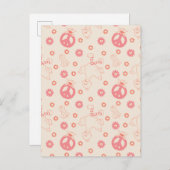 Sesamstraße | Good Vibes Pattern Postkarte (Vorne/Hinten)