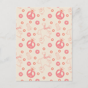 Sesamstraße Good Vibes Pattern Postkarte