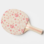 Sesamstraße | Good Vibes Pattern Tischtennis Schläger (Seitenansicht)