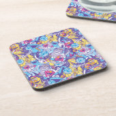 Sesamstraße | Groovy Dance Pattern Getränkeuntersetzer (Linke Seite)