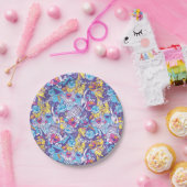 Sesamstraße | Groovy Dance Pattern Pappteller (Party)