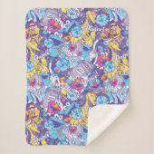 Sesamstraße | Groovy Dance Pattern Sherpadecke (Vorderseite)