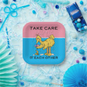 Sesamstraße | Große Vögel kümmern sich um einander Pappteller (Party)