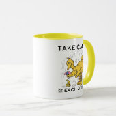 Sesamstraße | Große Vögel kümmern sich um einander Tasse (VorderseiteRechts)