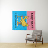 Sesamstraße | Große Vögel kümmern sich um einander Wandteppich (Beispiel (Horizontal))