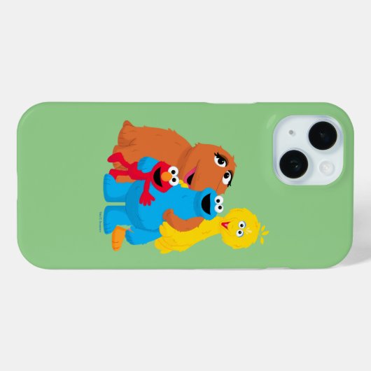 Sesamstraße | Group Hug Case-Mate iPhone Hülle (Rückseite (Horizontal))