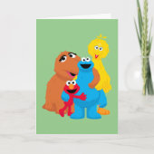 Sesamstraße | Group Hug Feiertagskarte (Vorderseite)