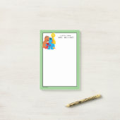 Sesamstraße | Group Hug | Name hinzufügen Post-it Klebezettel (Auf Schreibtisch)