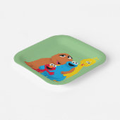 Sesamstraße | Group Hug Pappteller (Gewinkelt)