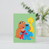 Sesamstraße | Group Hug Postkarte (Stehend Vorderseite)