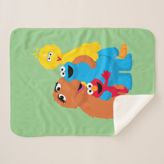 Sesamstraße | Group Hug Sherpadecke (Vorderseite (Horizontal))