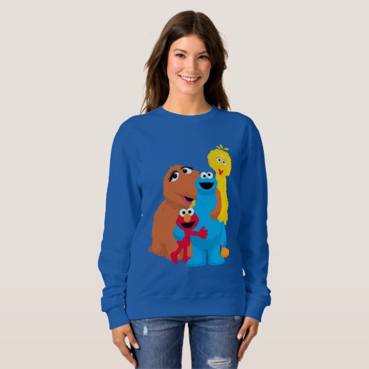 Sesamstraße | Group Hug Sweatshirt (Vorne ganz)