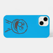 Sesamstraße | Grover Bright | Name hinzufügen iPhone Hülle (Rückseite (Horizontal))