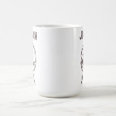 Sesamstraße | Grover Bright | Name hinzufügen Kaffeetasse (Mittel)