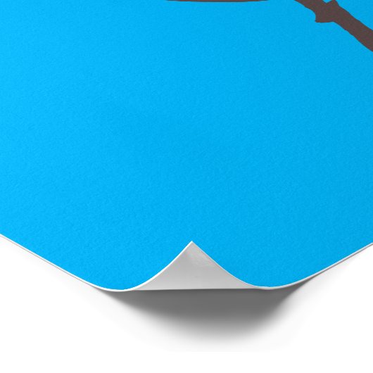 Sesamstraße | Grover Bright | Name hinzufügen Poster (Ecke)