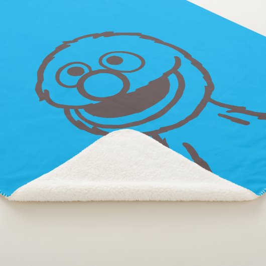 Sesamstraße | Grover Bright Sherpadecke (3/4)