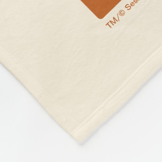 Sesamstraße | Grovers Runs Fleecedecke (Ecke)