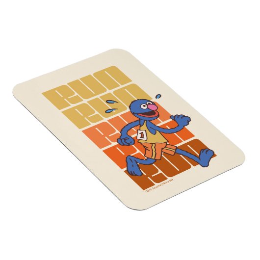 Sesamstraße | Grovers Runs Magnet (Rechte Seite)