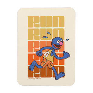 Sesamstraße Grovers Runs Magnet