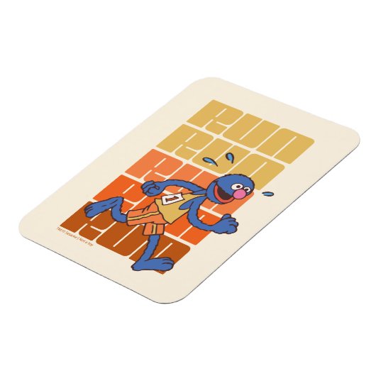 Sesamstraße | Grovers Runs Magnet (Linke Seite)