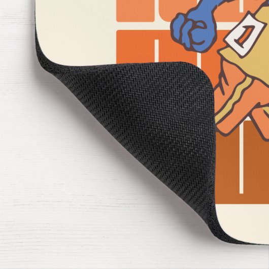 Sesamstraße | Grovers Runs Mousepad (Ecke)