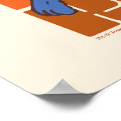 Sesamstraße | Grovers Runs Poster (Ecke)