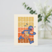 Sesamstraße | Grovers Runs Postkarte (Stehend Vorderseite)