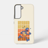 Sesamstraße | Grovers Runs Samsung Galaxy Hülle (Rückseite)