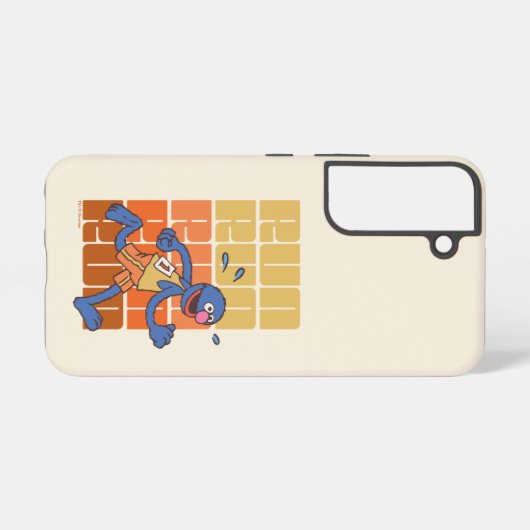 Sesamstraße | Grovers Runs Samsung Galaxy Hülle (Rückseite (Horizontal))