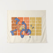 Sesamstraße | Grovers Runs Wandteppich (Vorderseite (Horizontal))