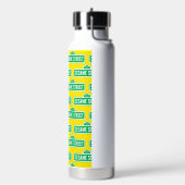 Sesamstraße | Grünes Logo Trinkflasche (Links)
