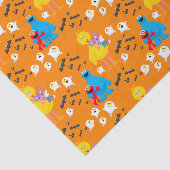 Sesamstraße Halloween Bats & Ghosts Muster Seidenpapier (Ausschnitt)