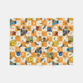 Sesamstrasse Halloween Kegelmuster Fleecedecke (Vorderseite (Horizontal))