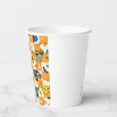 Sesamstrasse Halloween Kegelmuster Pappbecher (Rückseite)