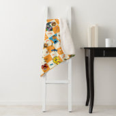 Sesamstrasse Halloween Kegelmuster Sherpadecke (Beispiel)