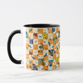 Sesamstrasse Halloween Kegelmuster Tasse (Links)