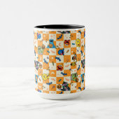 Sesamstrasse Halloween Kegelmuster Tasse (Zentrum)