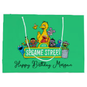 Sesamstraße | Happy Birthday Große Geschenktüte (Rückseite)
