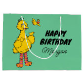 Sesamstraße | Happy Birthday Große Geschenktüte (Rückseite)