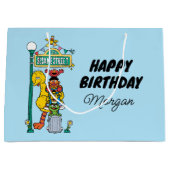 Sesamstraße | Happy Birthday Große Geschenktüte (Vorderseite)
