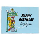 Sesamstraße | Happy Birthday Große Geschenktüte (Rückseite)