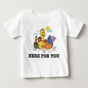 Sesamstraße Hier für Sie Baby T-shirt