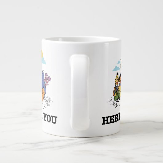 Sesamstraße | Hier für Sie Jumbo-Tasse (Rückseite)