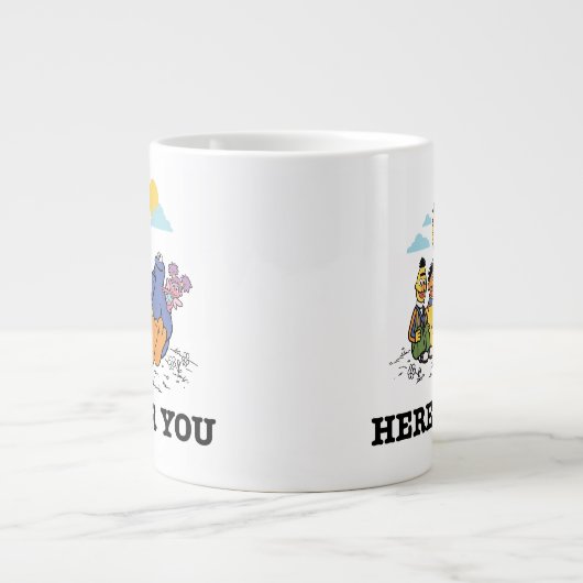 Sesamstraße | Hier für Sie Jumbo-Tasse (Vorderseite)